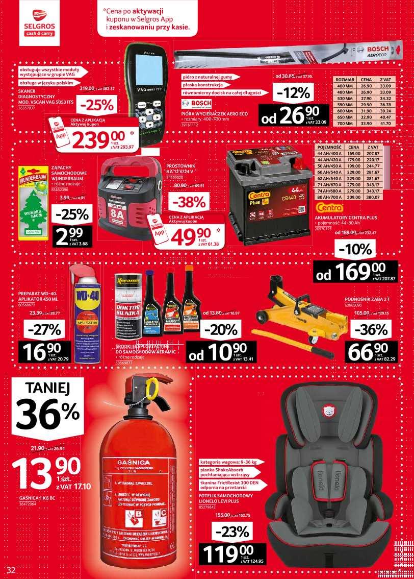 Gazetka promocyjna Selgros str. 32