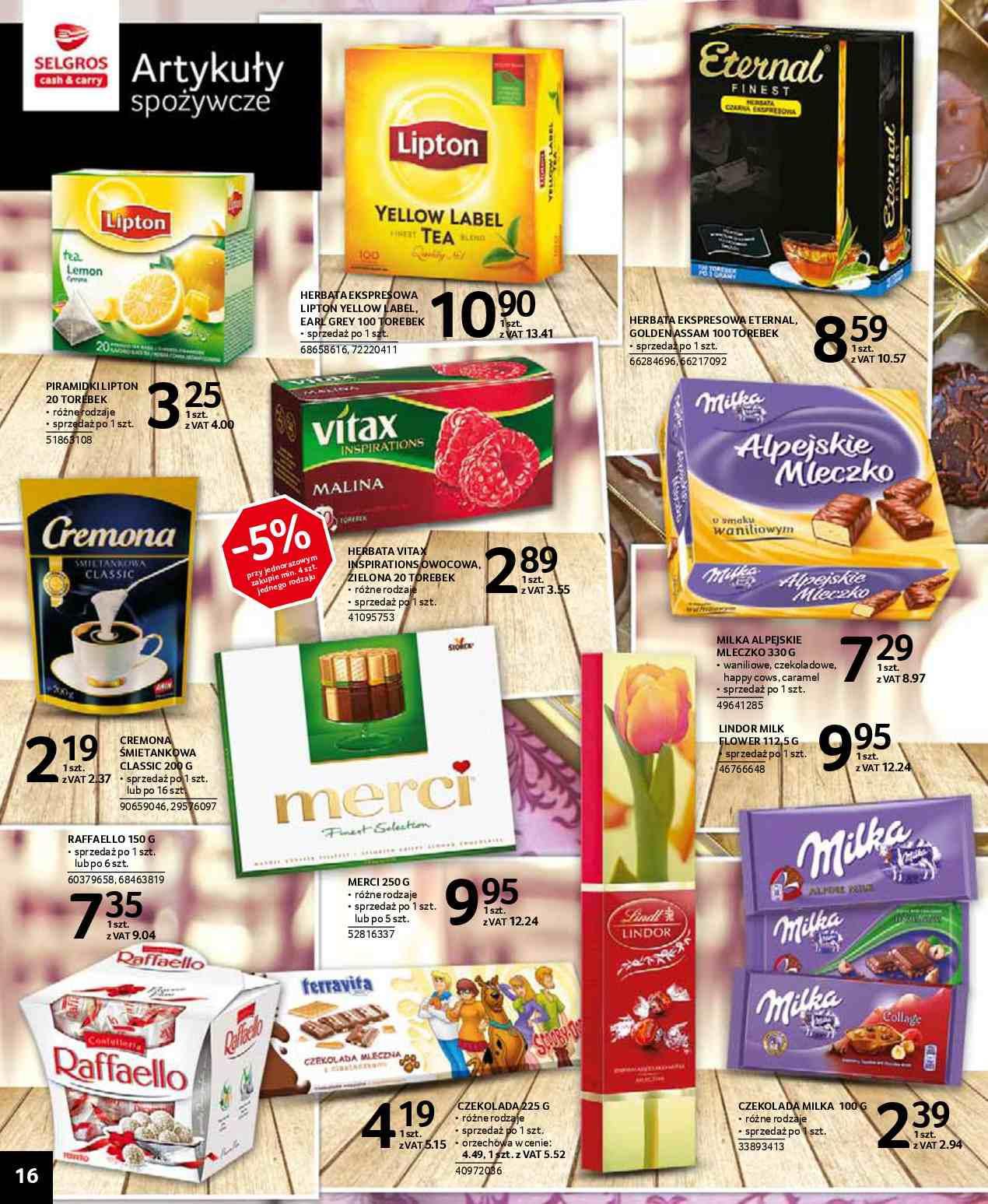 Gazetka promocyjna Selgros str. 16