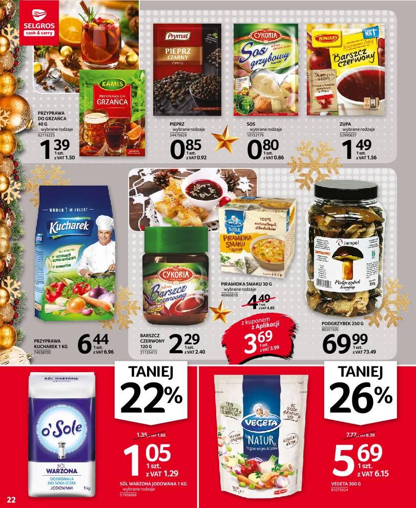 Gazetka promocyjna Selgros str. 22