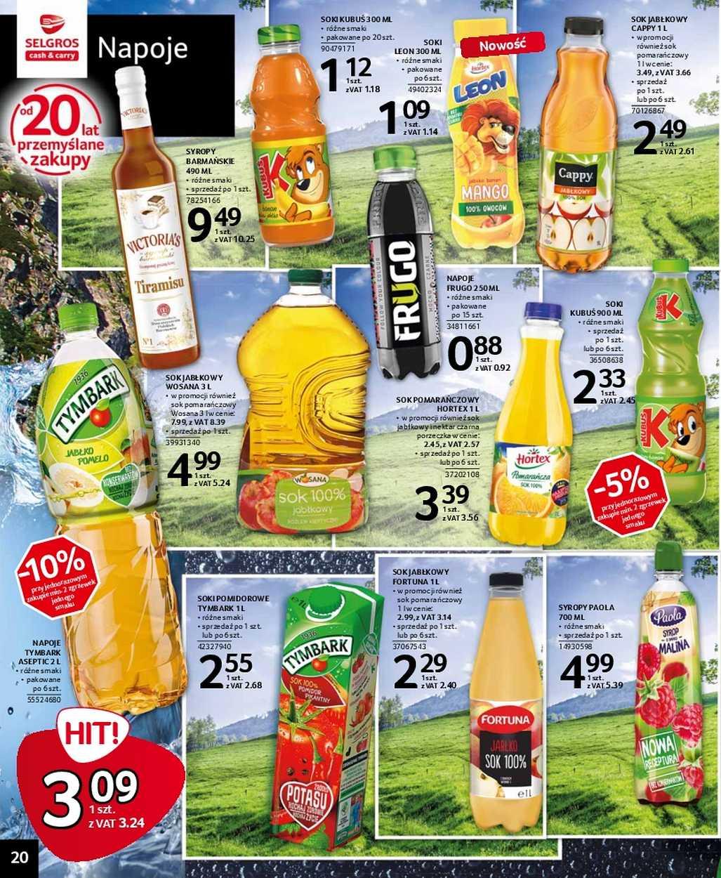 Gazetka promocyjna Selgros str. 20