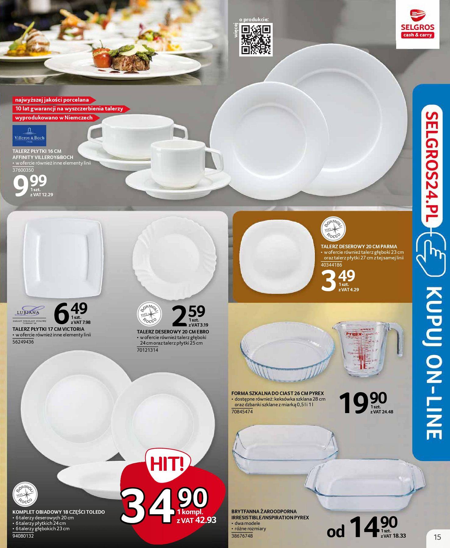 Gazetka promocyjna Selgros str. 15