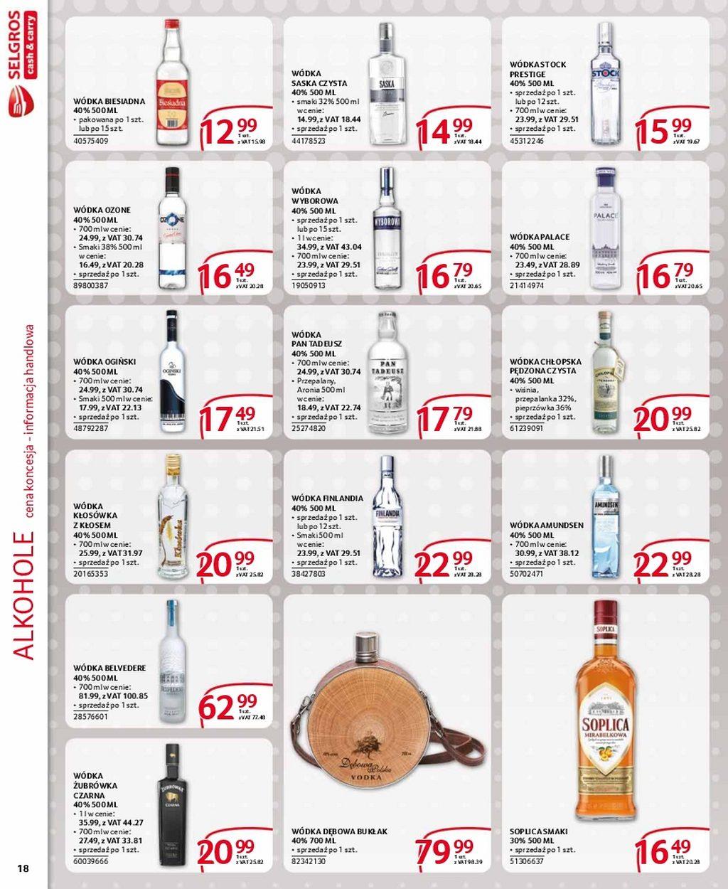 Gazetka promocyjna Selgros str. 18