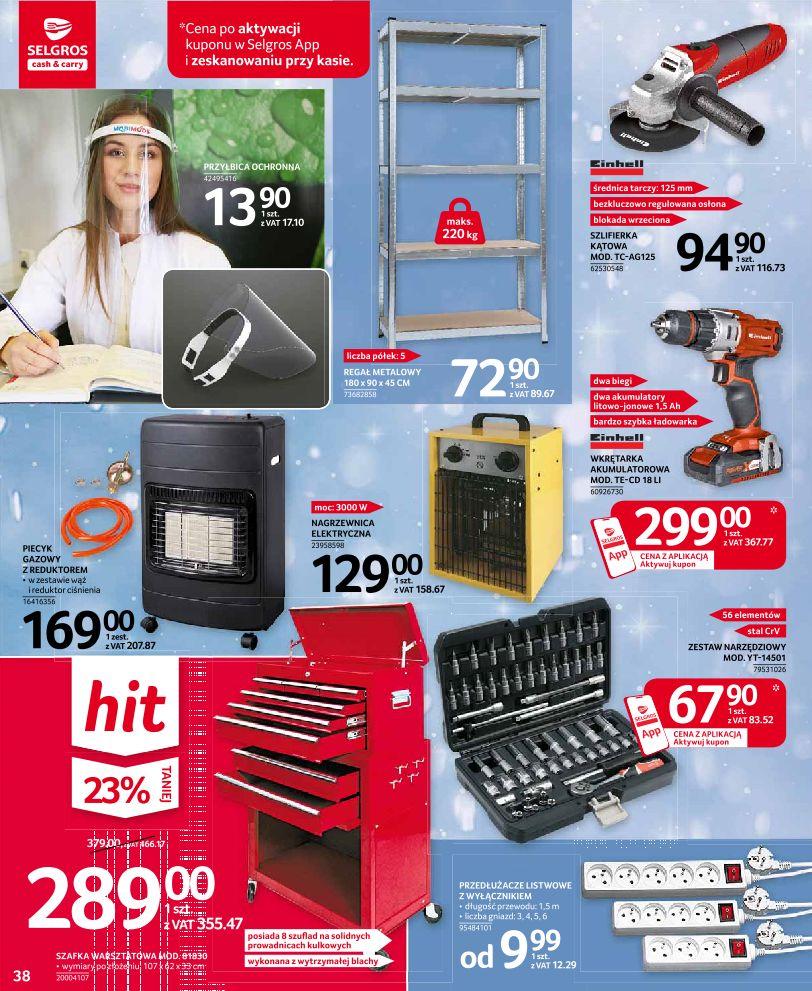 Gazetka promocyjna Selgros str. 38