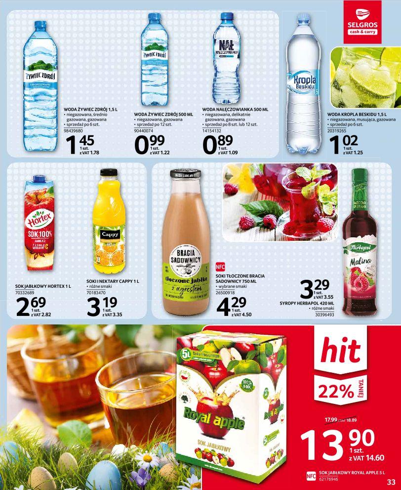 Gazetka promocyjna Selgros str. 33