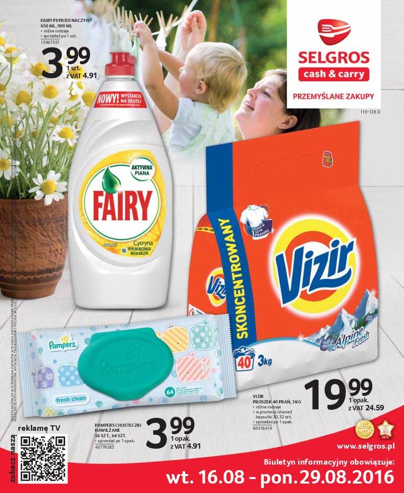 Gazetka promocyjna Selgros str. 1