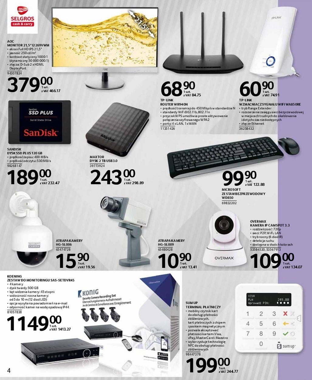 Gazetka promocyjna Selgros str. 4