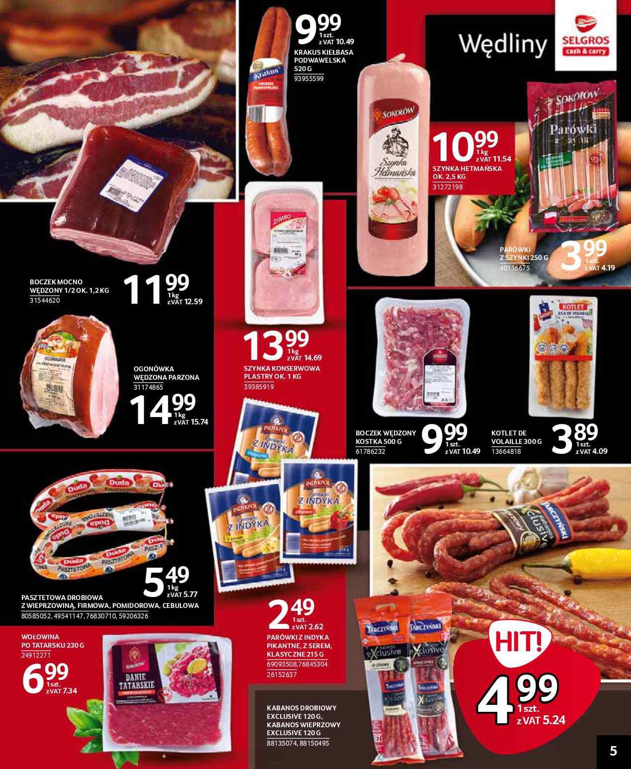 Gazetka promocyjna Selgros str. 5