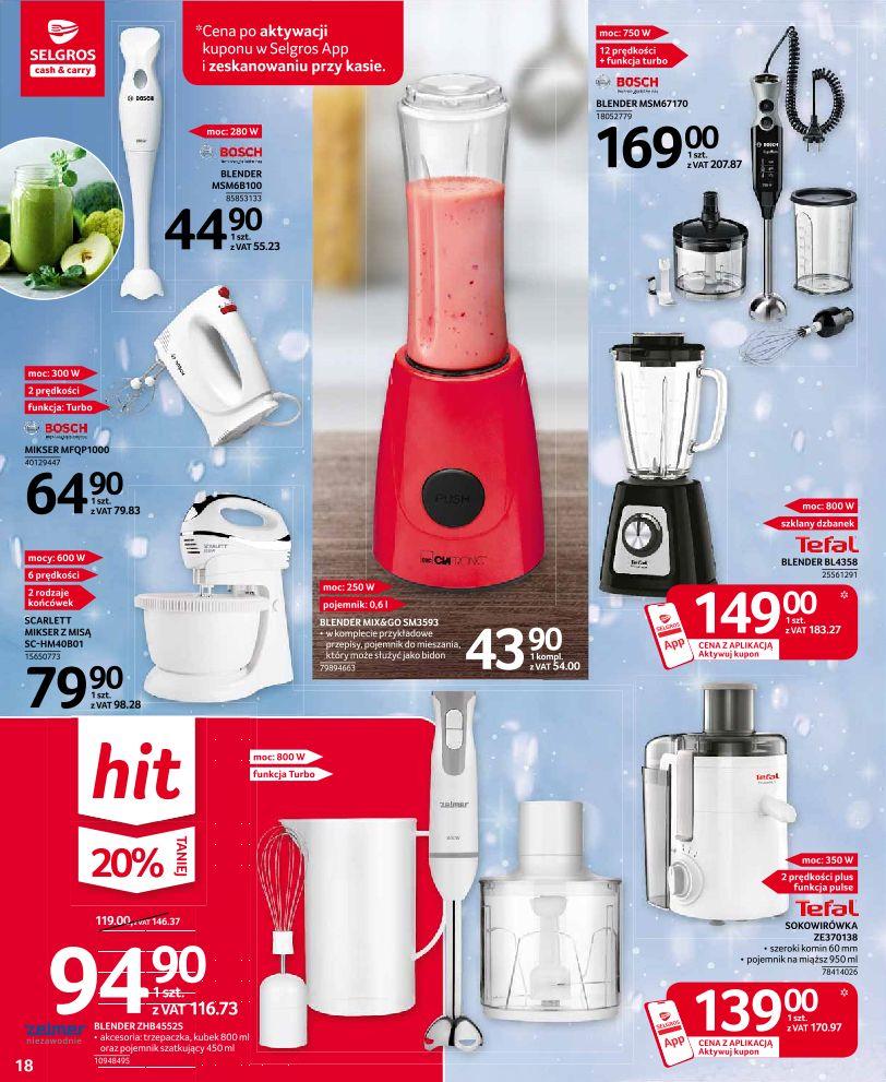 Gazetka promocyjna Selgros str. 18