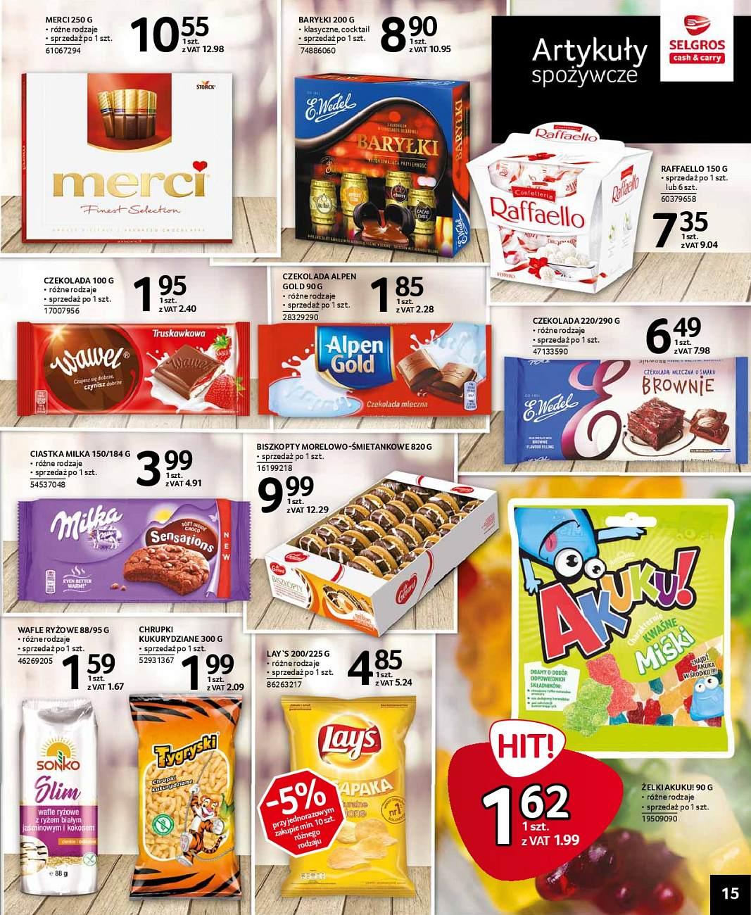 Gazetka promocyjna Selgros str. 15