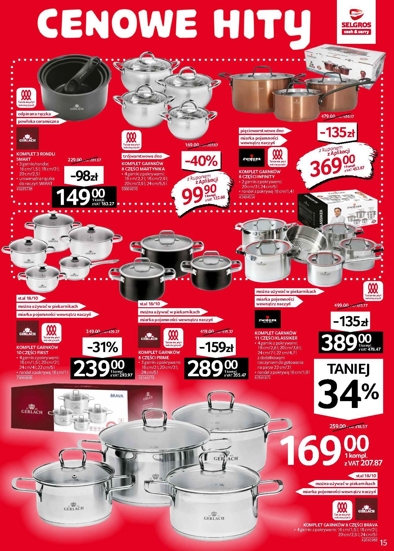 Gazetka promocyjna Selgros str. 15