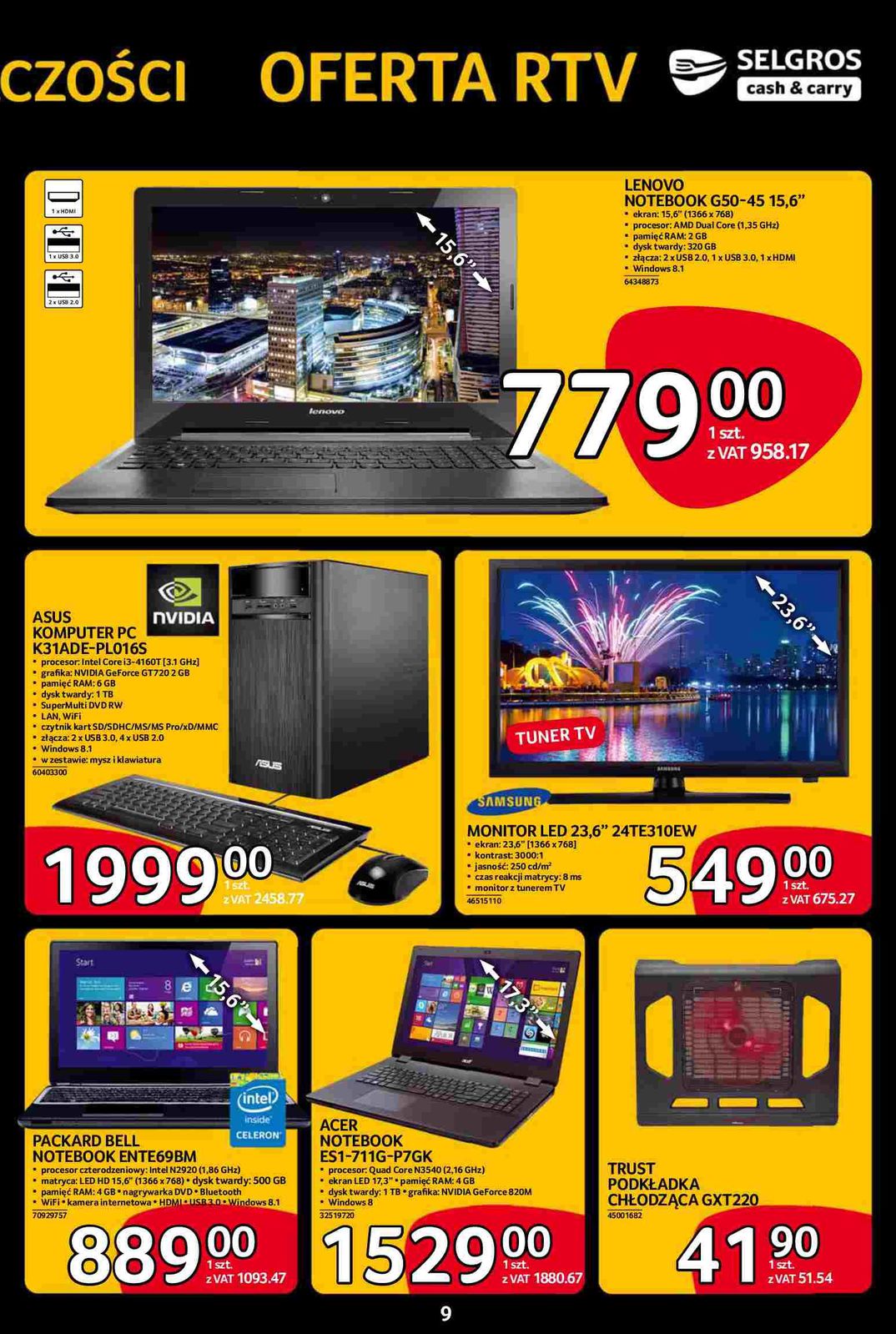 Gazetka promocyjna Selgros str. 9