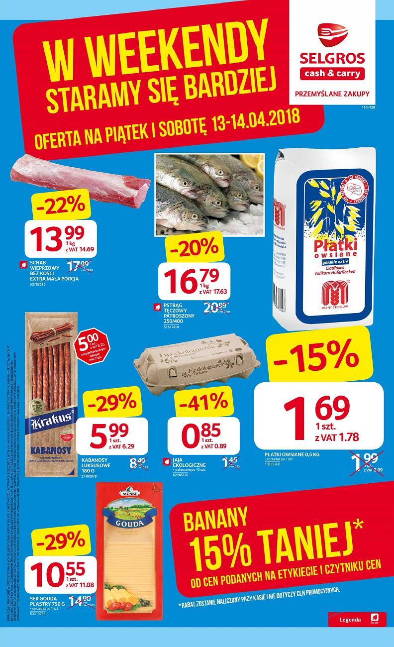 Gazetka promocyjna Selgros str. 1