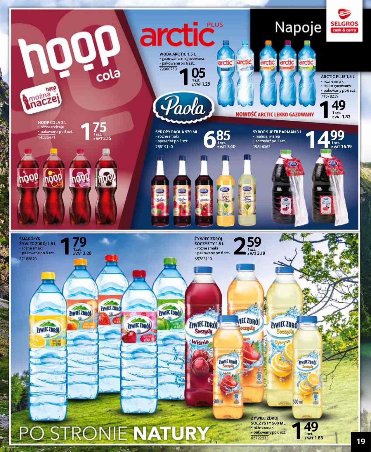 Gazetka promocyjna Selgros str. 19