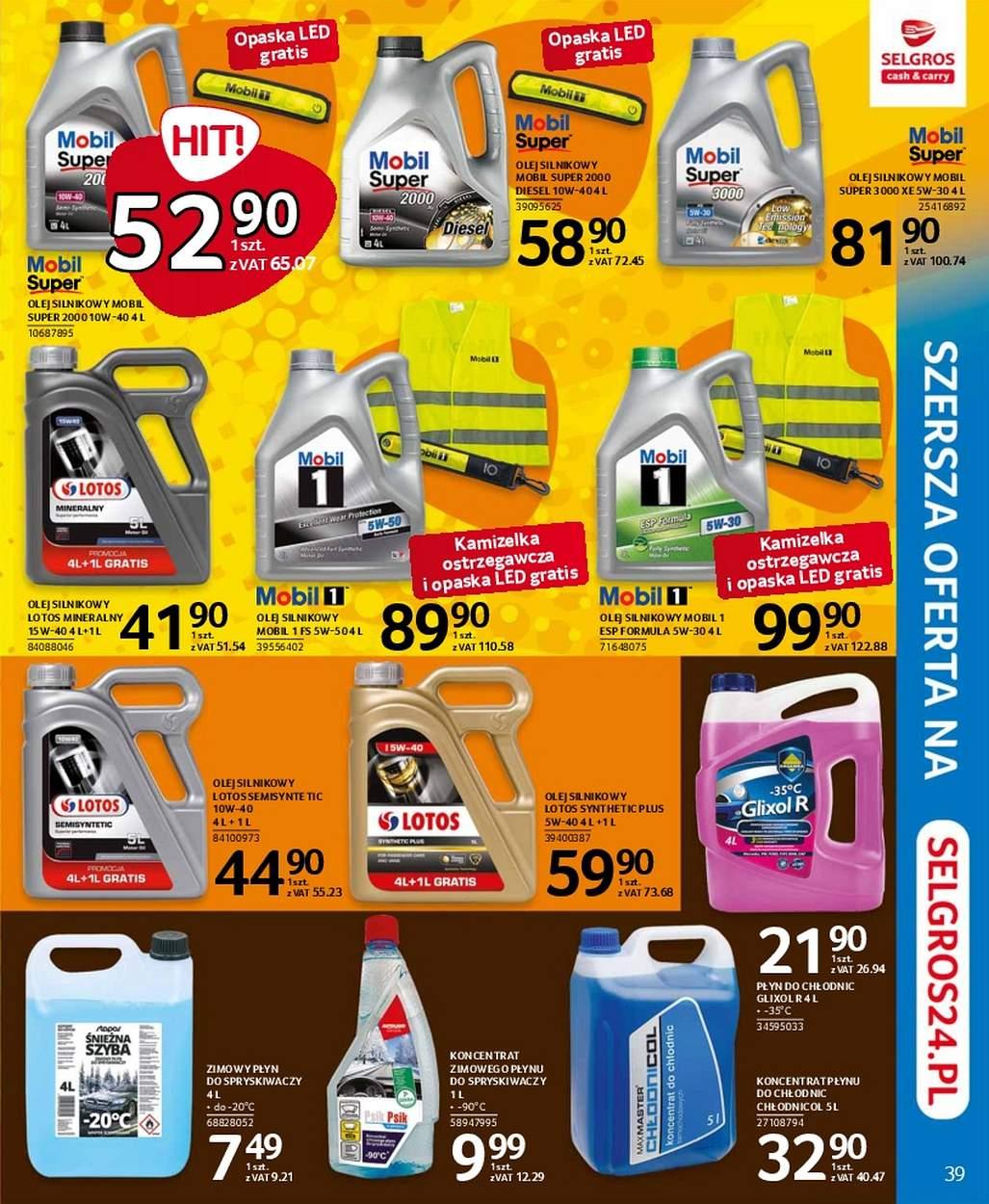 Gazetka promocyjna Selgros str. 39