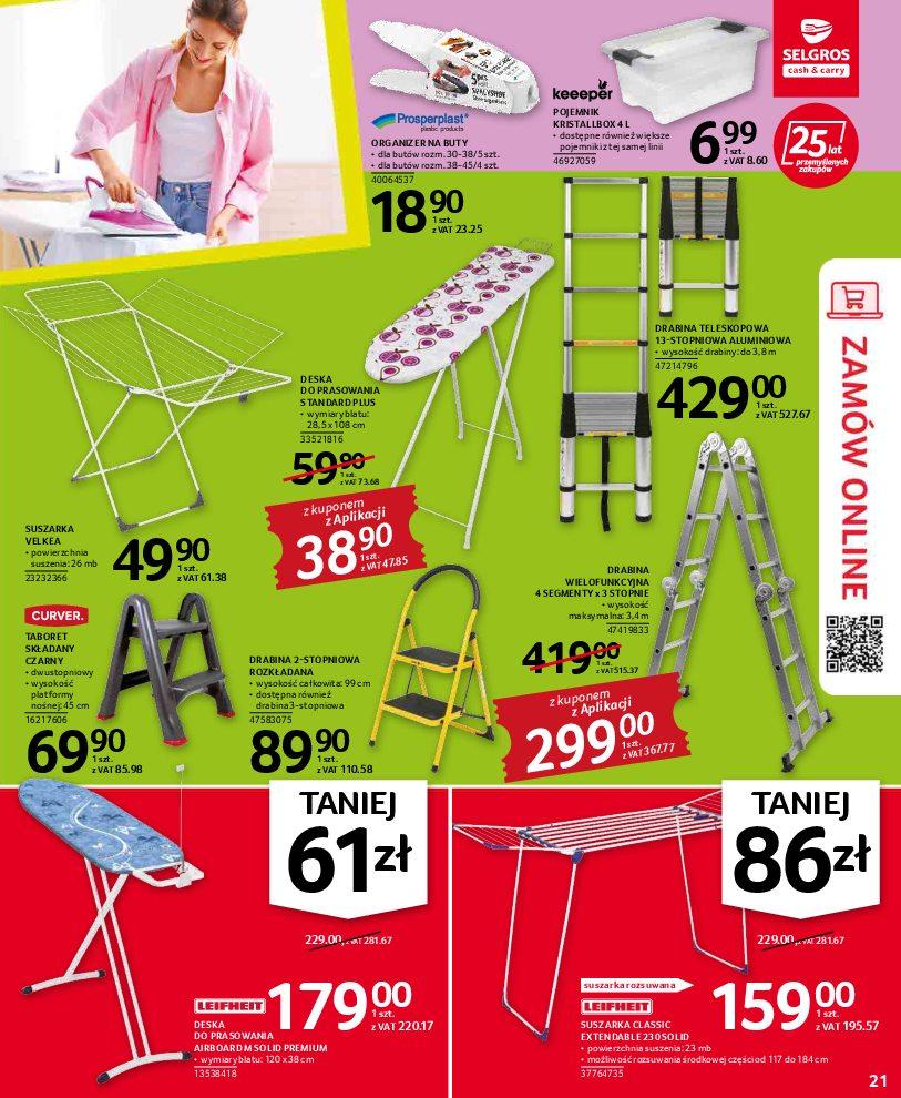 Gazetka promocyjna Selgros str. 21