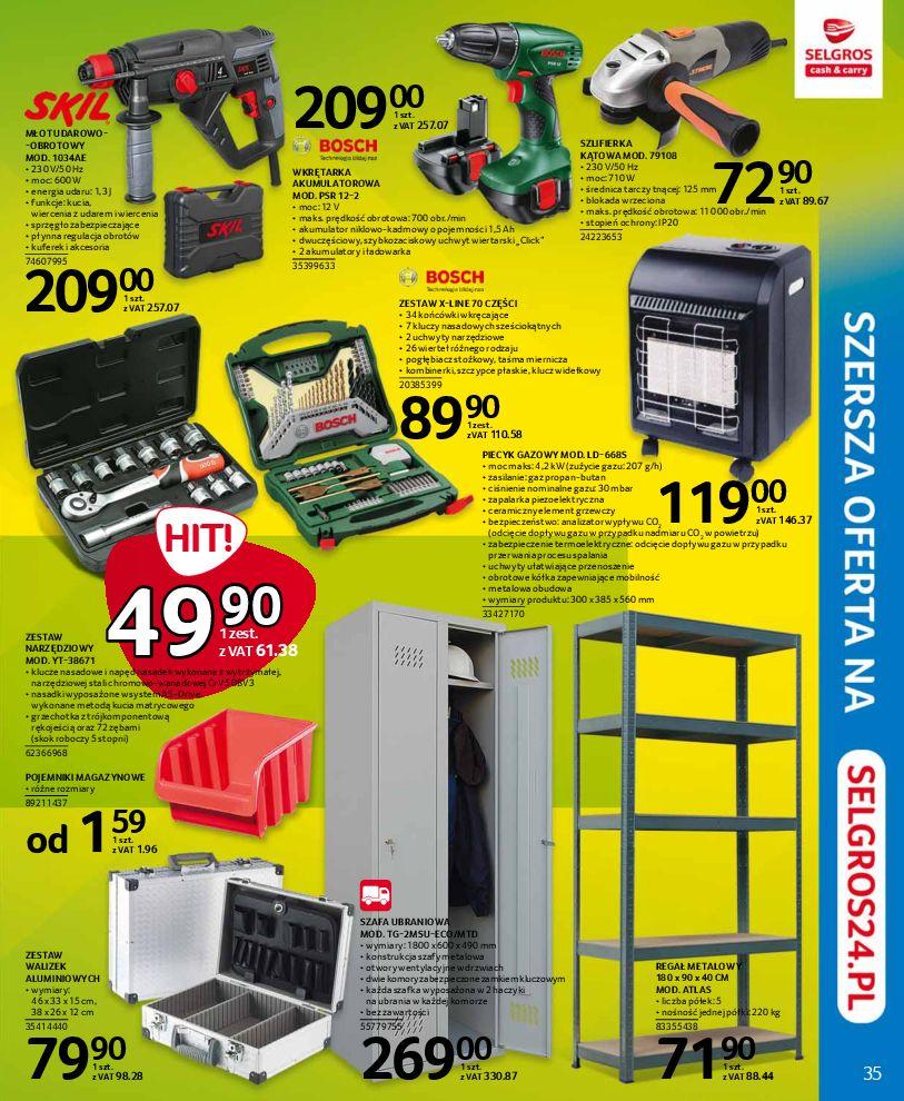 Gazetka promocyjna Selgros str. 35