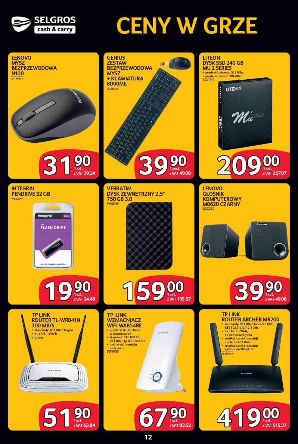 Gazetka promocyjna Selgros str. 12