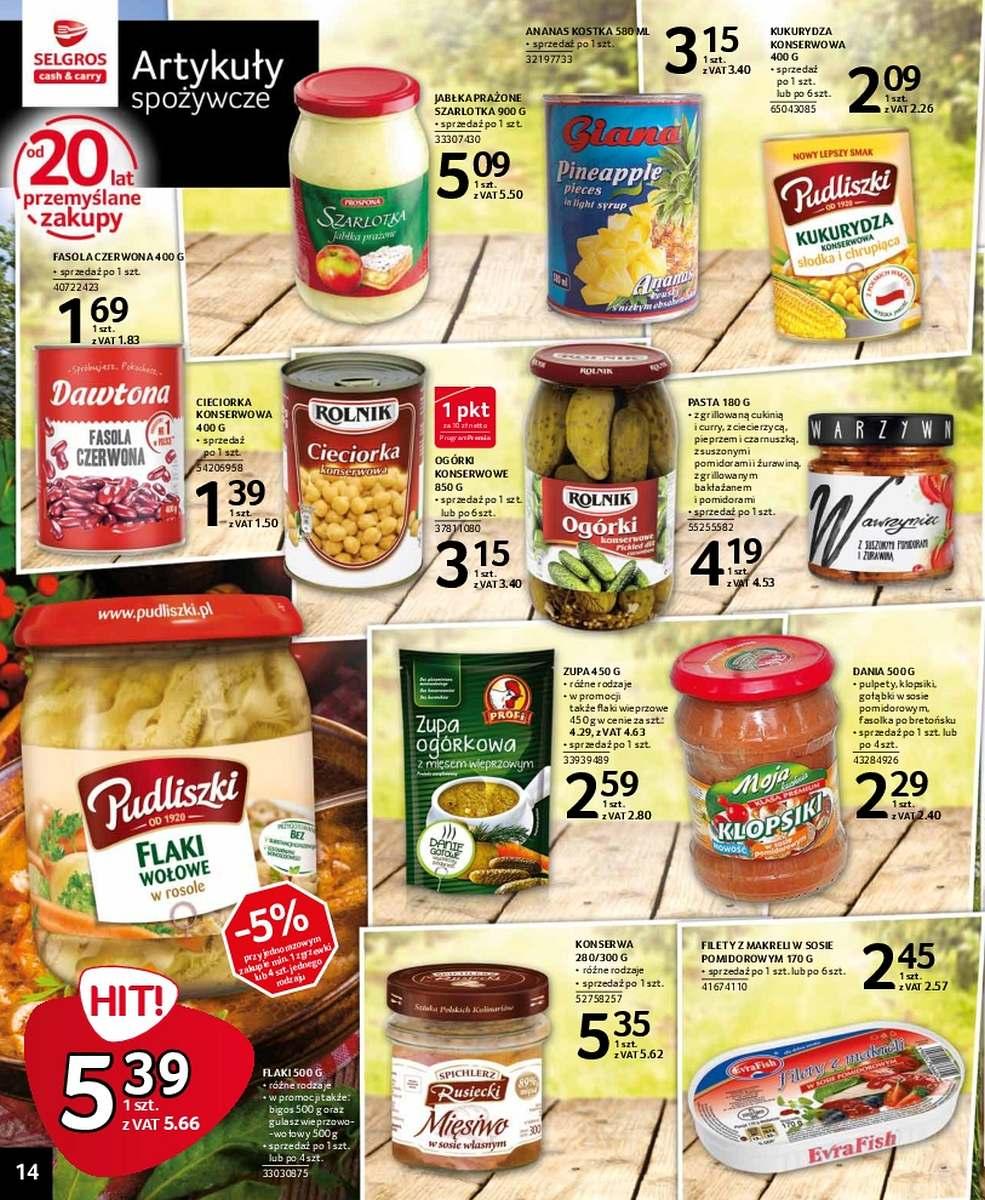 Gazetka promocyjna Selgros str. 14