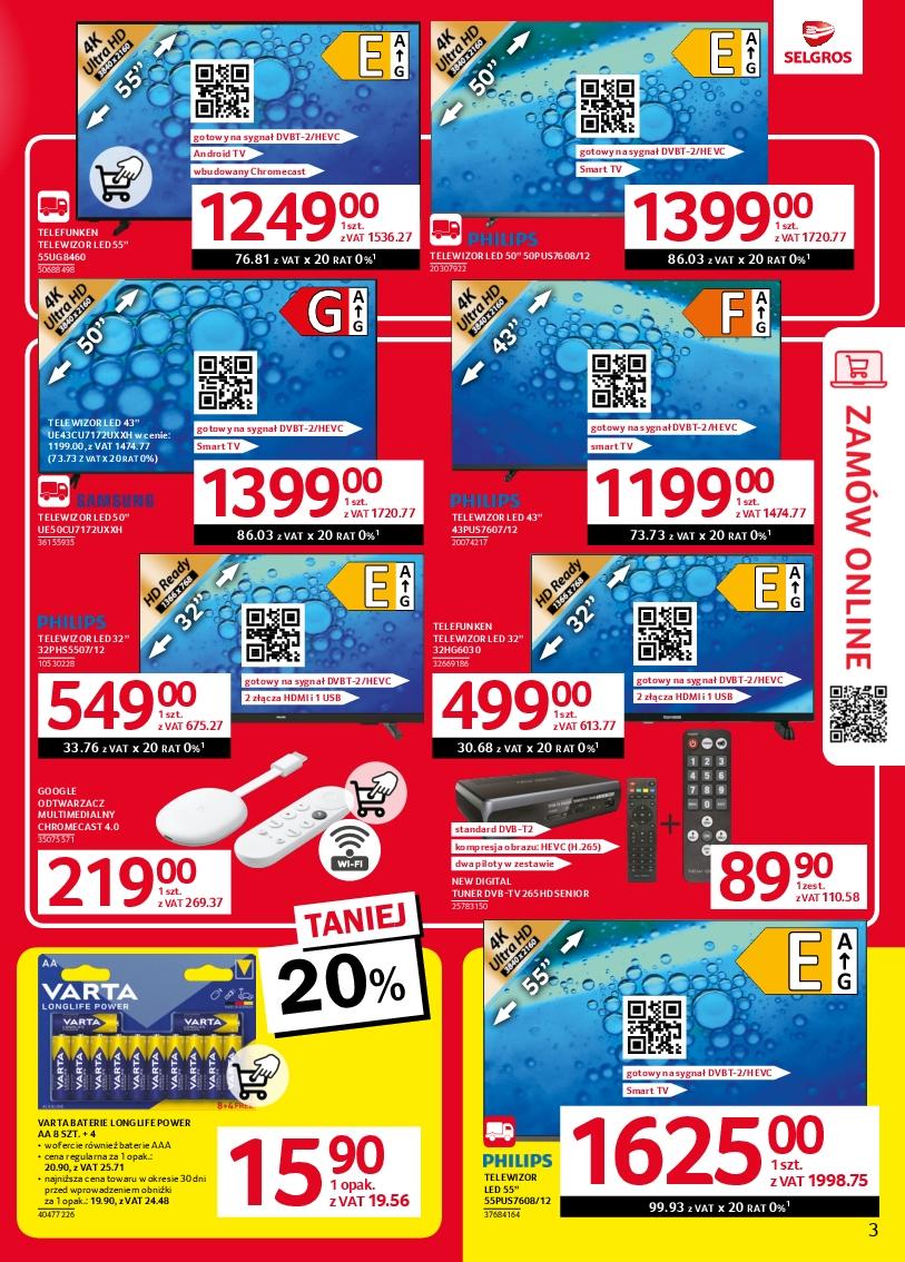 Gazetka promocyjna Selgros str. 3