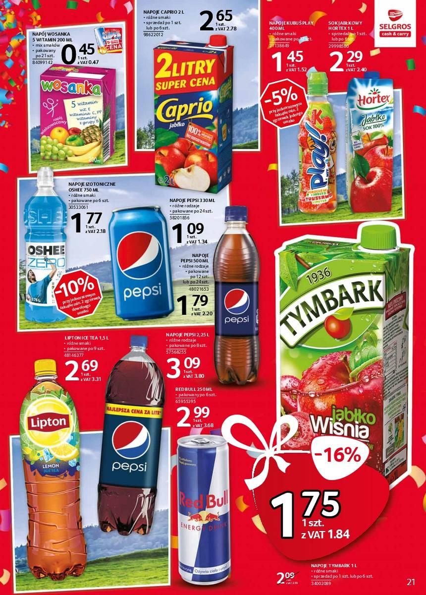 Gazetka promocyjna Selgros str. 21