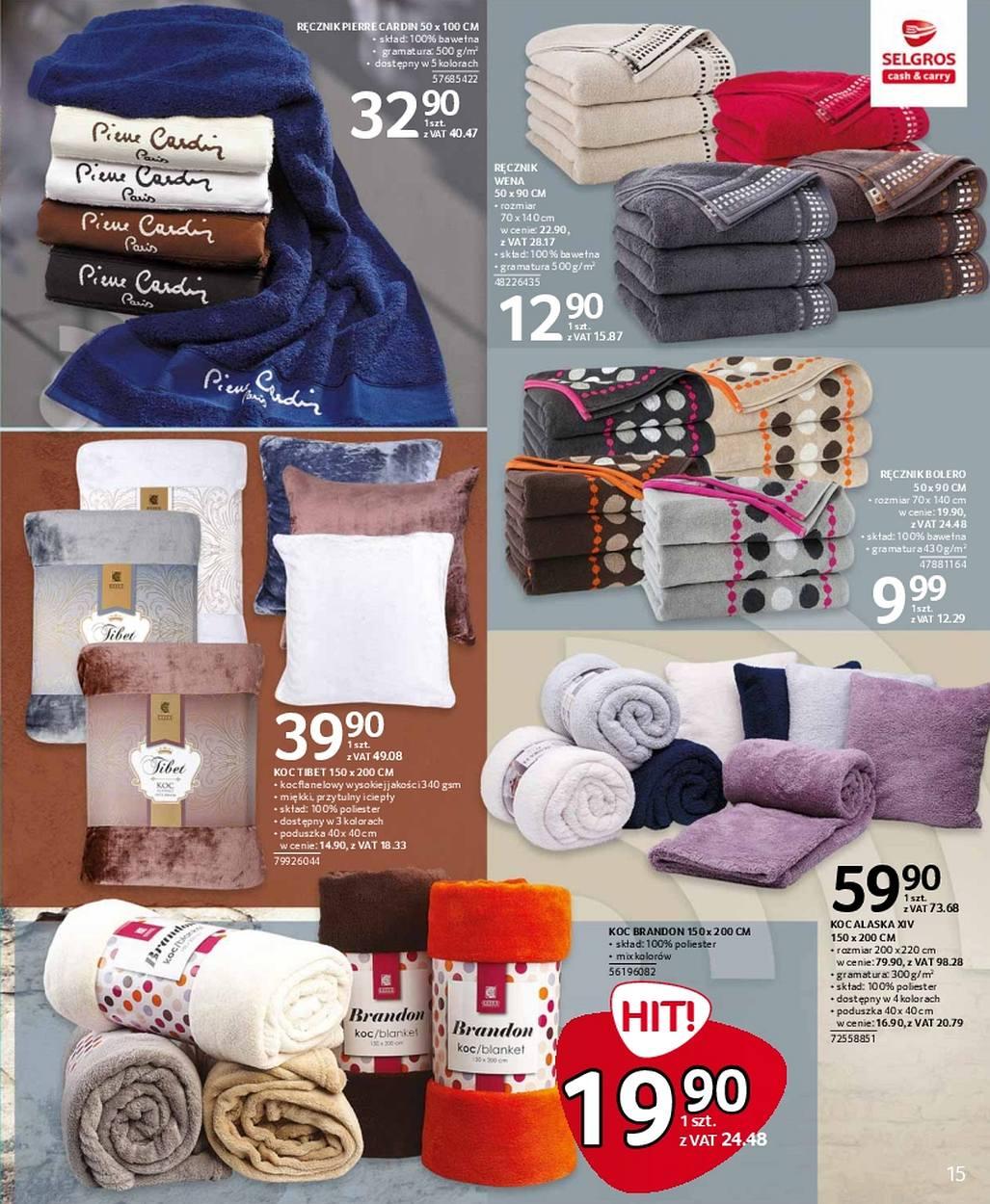 Gazetka promocyjna Selgros str. 15