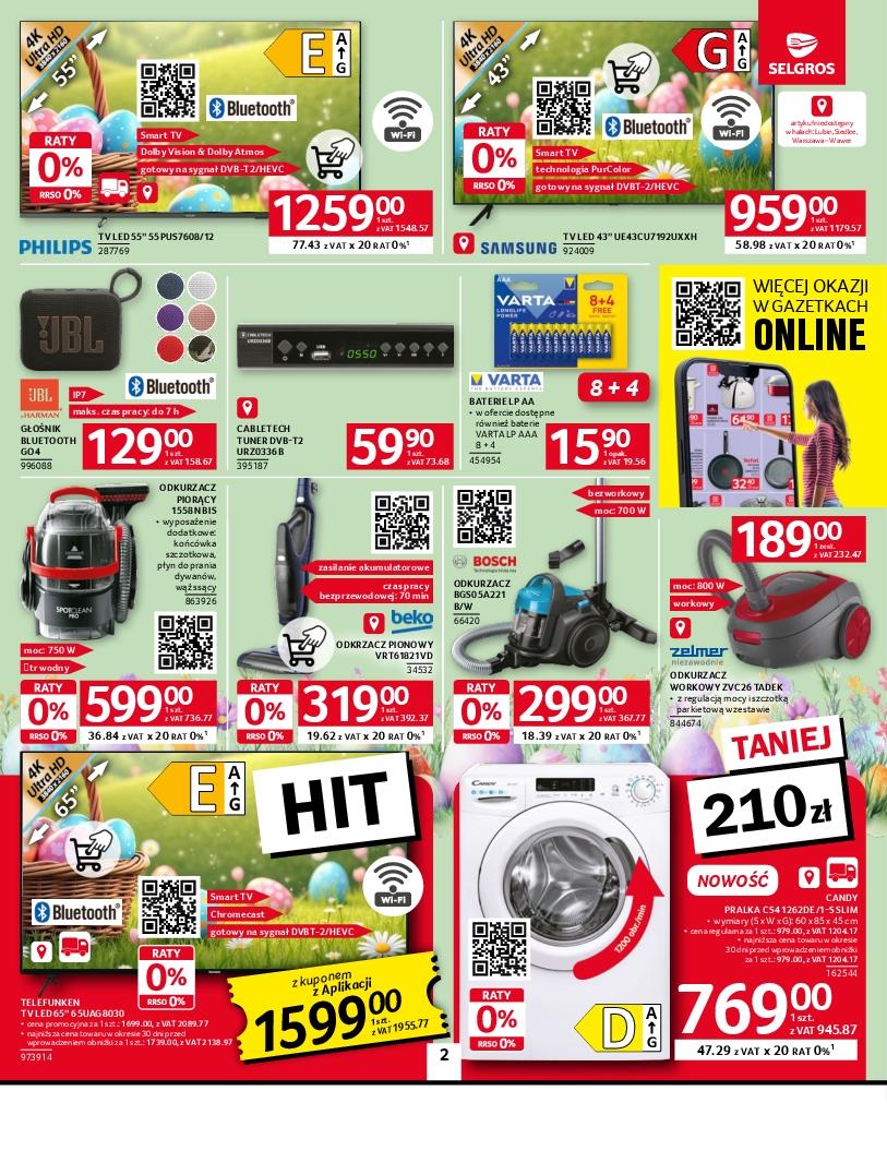 Gazetka promocyjna Selgros str. 2