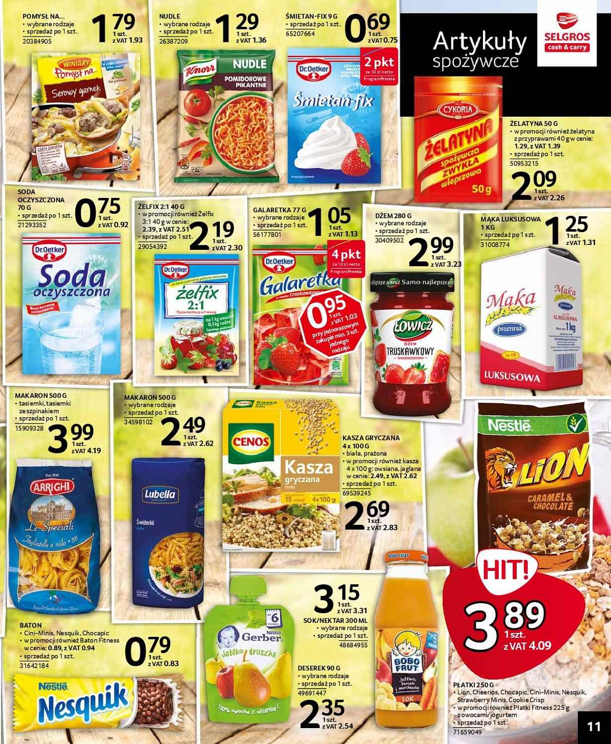 Gazetka promocyjna Selgros str. 11