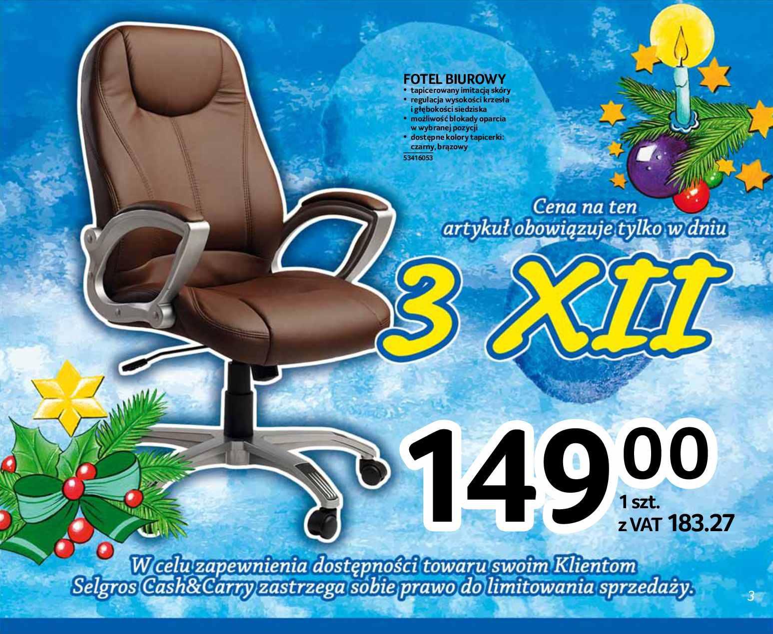 Gazetka promocyjna Selgros str. 3