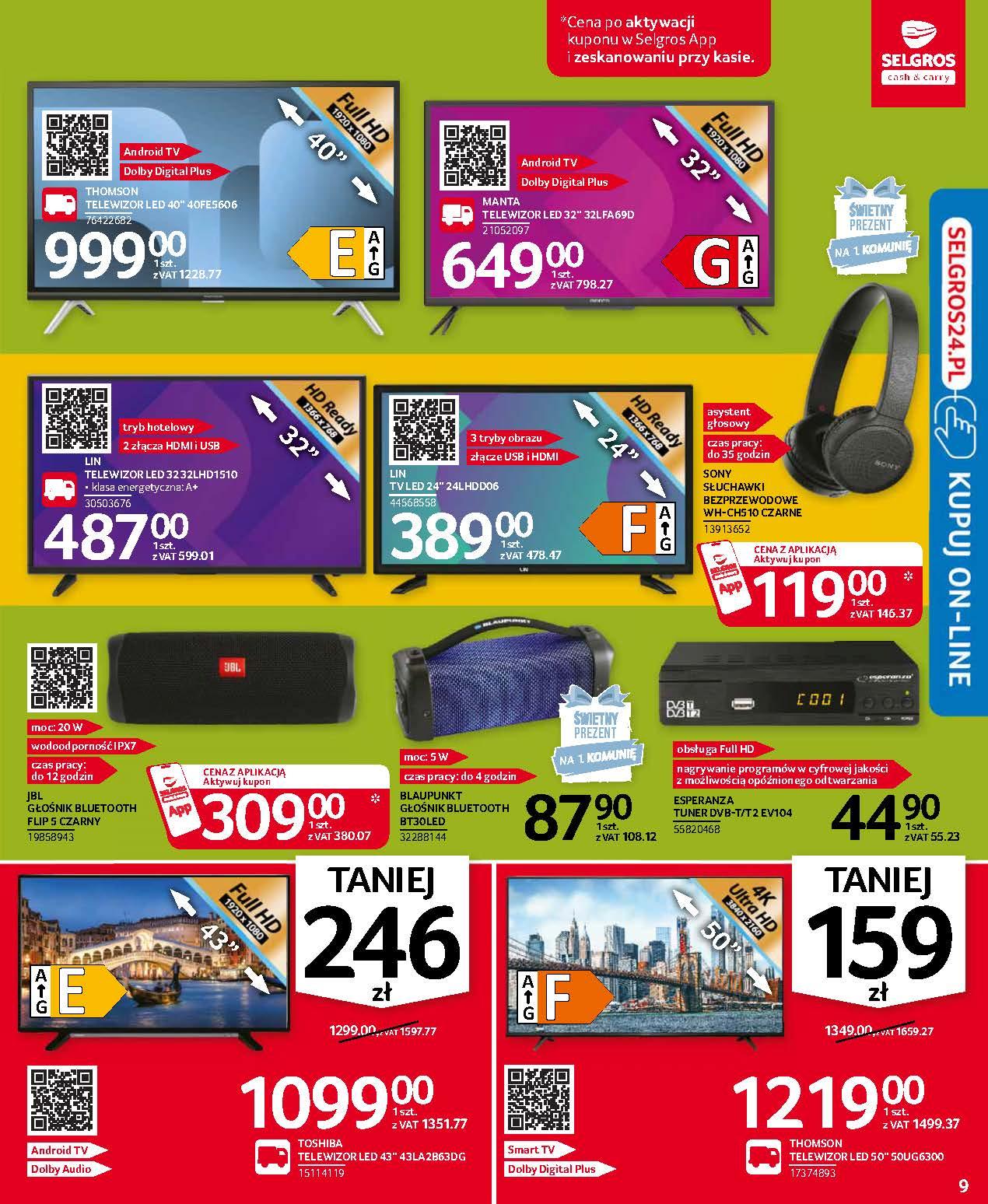 Gazetka promocyjna Selgros str. 9