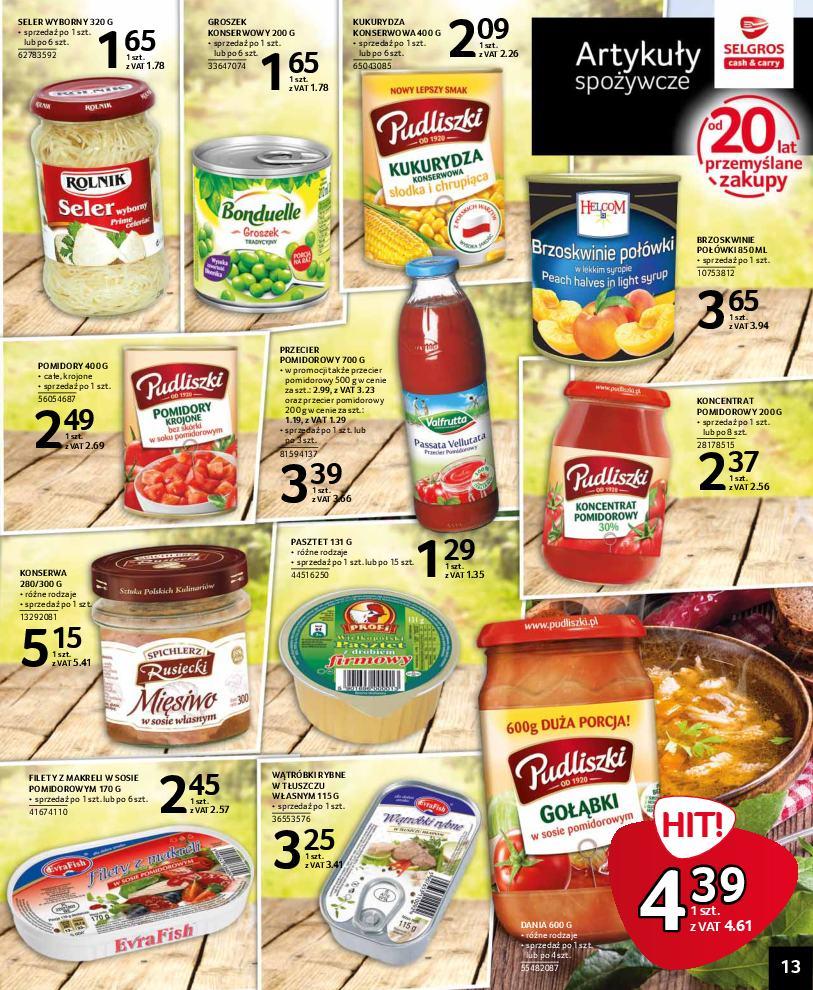 Gazetka promocyjna Selgros str. 13