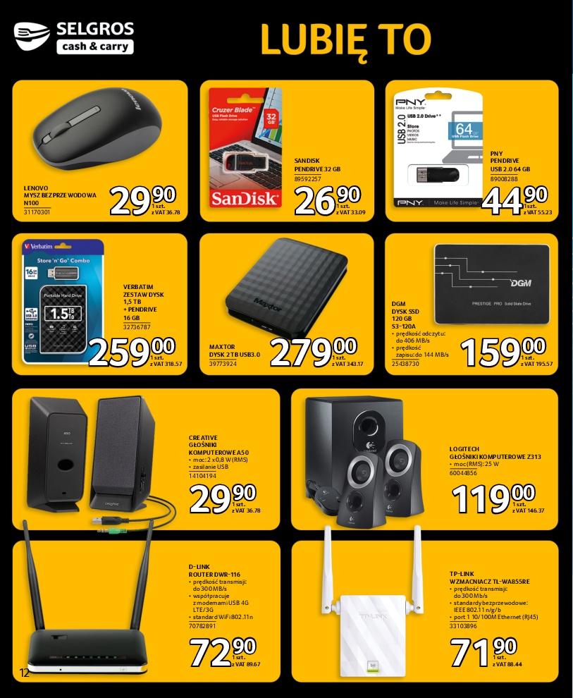Gazetka promocyjna Selgros str. 12
