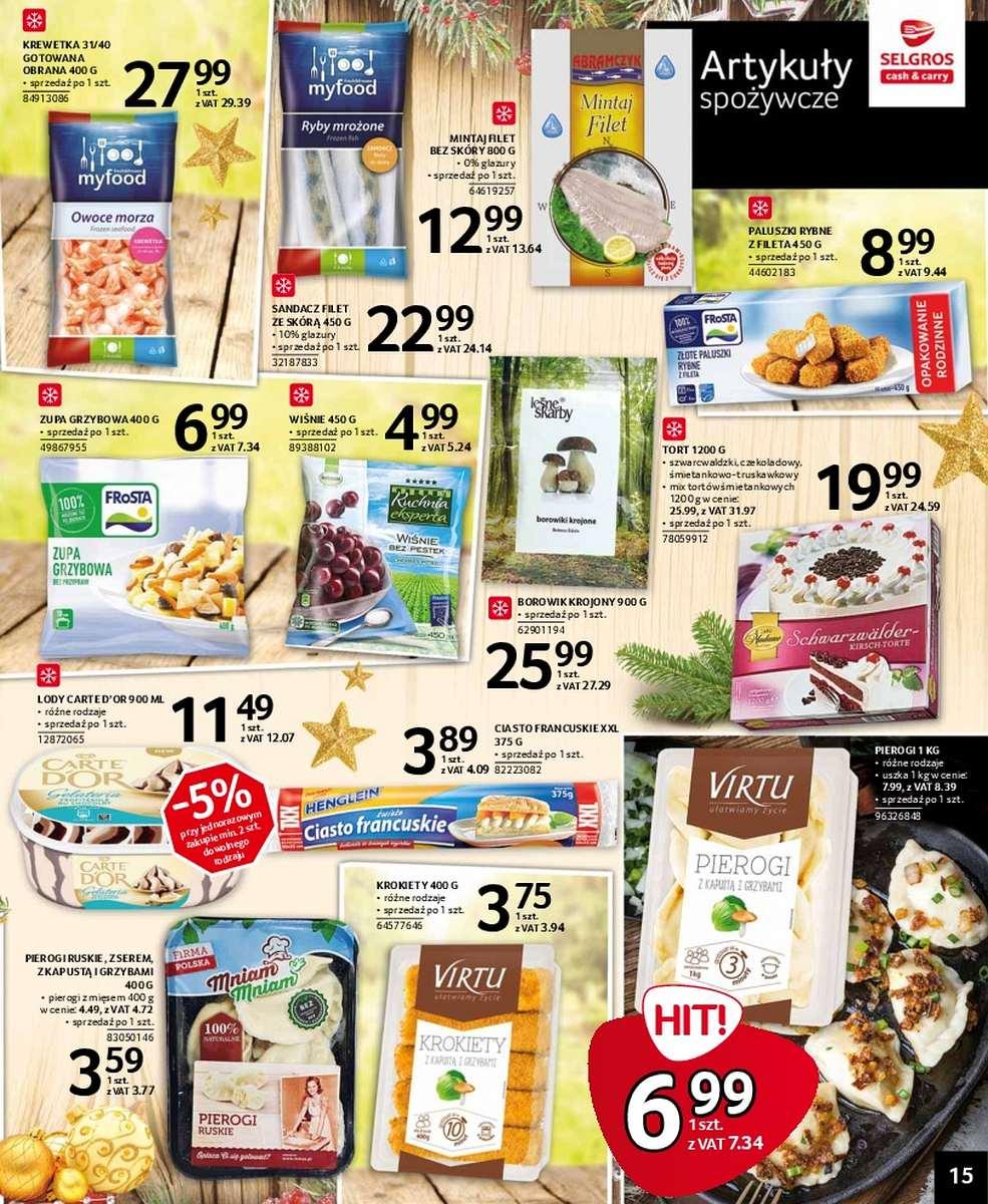 Gazetka promocyjna Selgros str. 15
