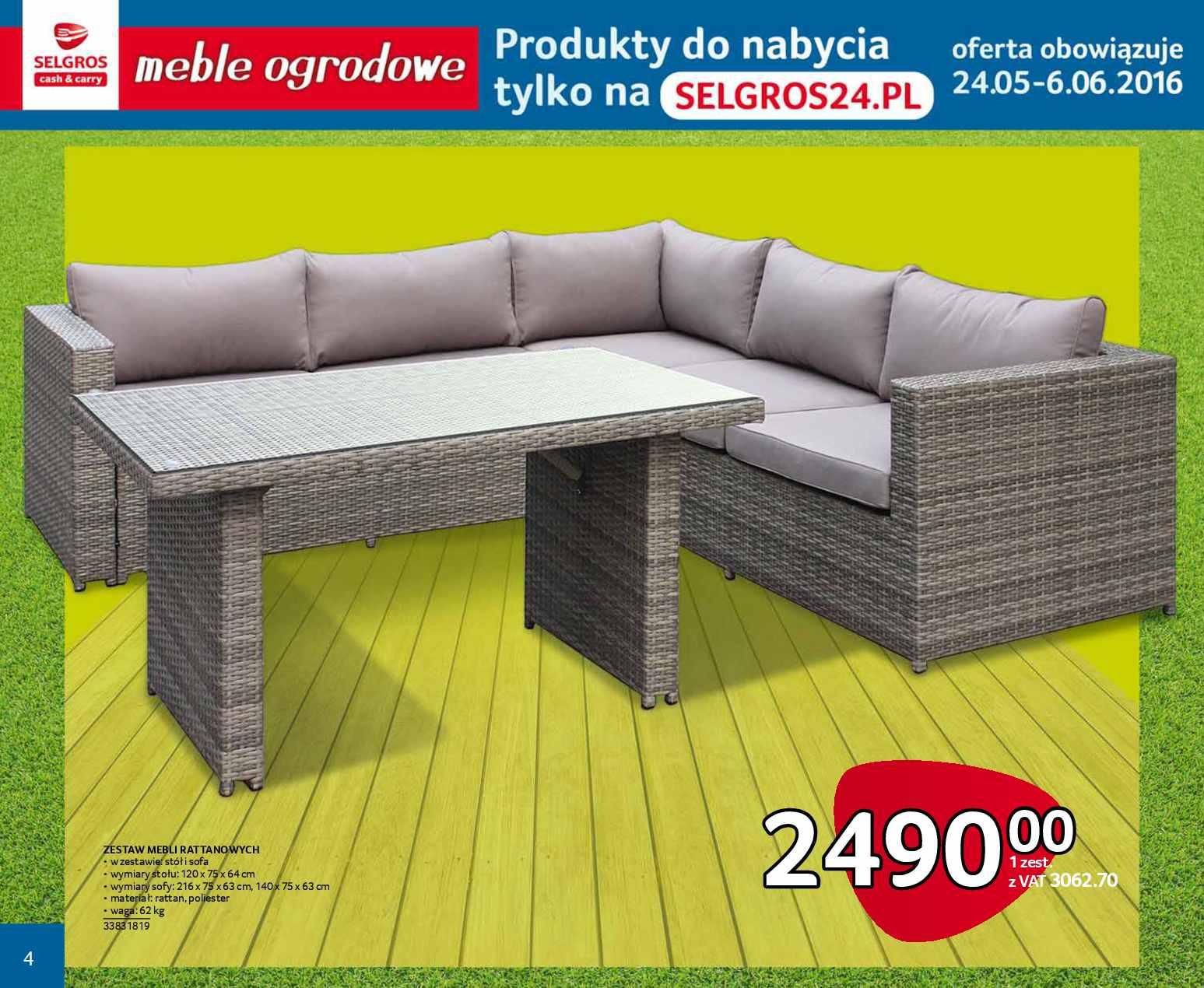 Gazetka promocyjna Selgros str. 4