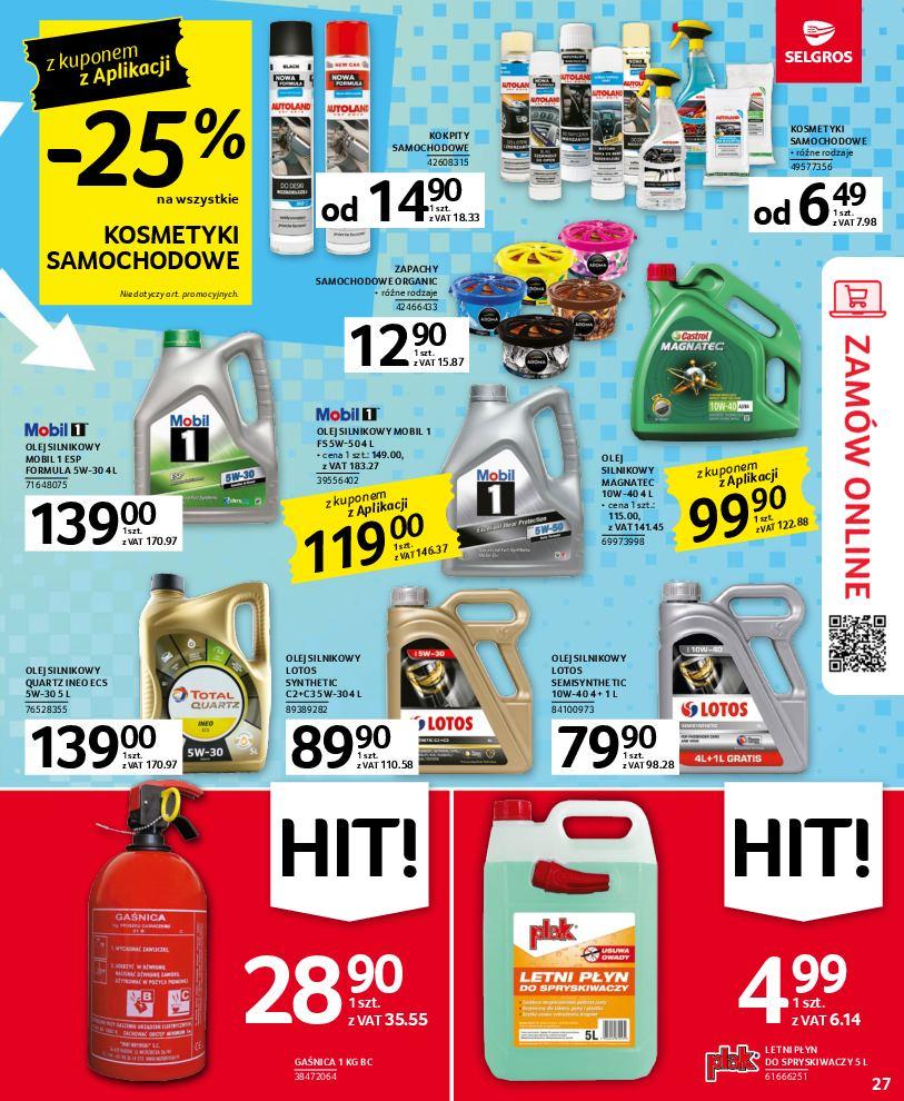 Gazetka promocyjna Selgros str. 27