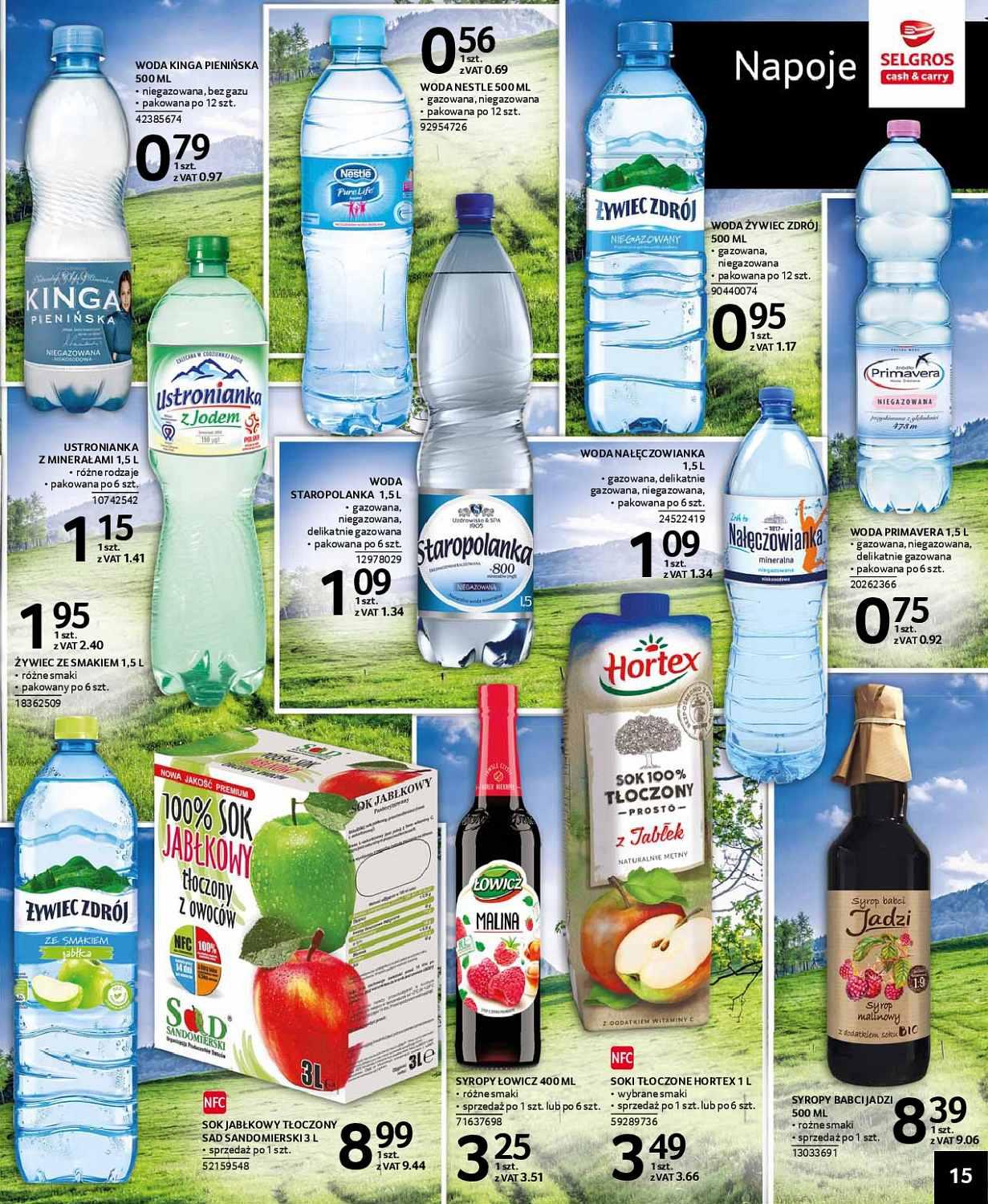 Gazetka promocyjna Selgros str. 15