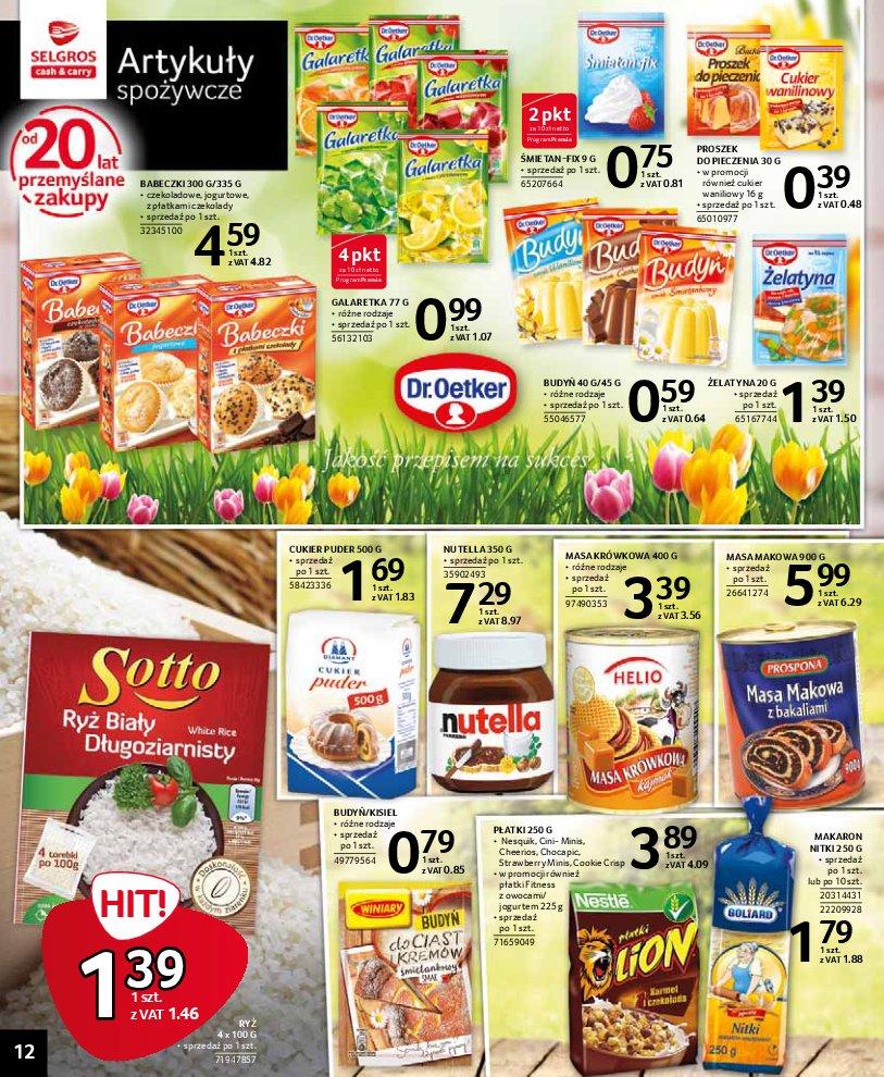 Gazetka promocyjna Selgros str. 12
