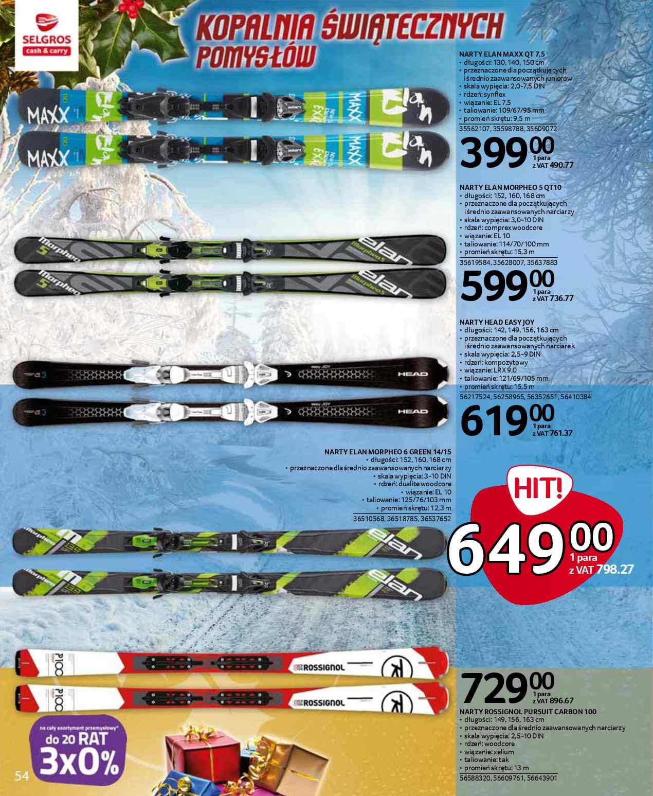 Gazetka promocyjna Selgros str. 54