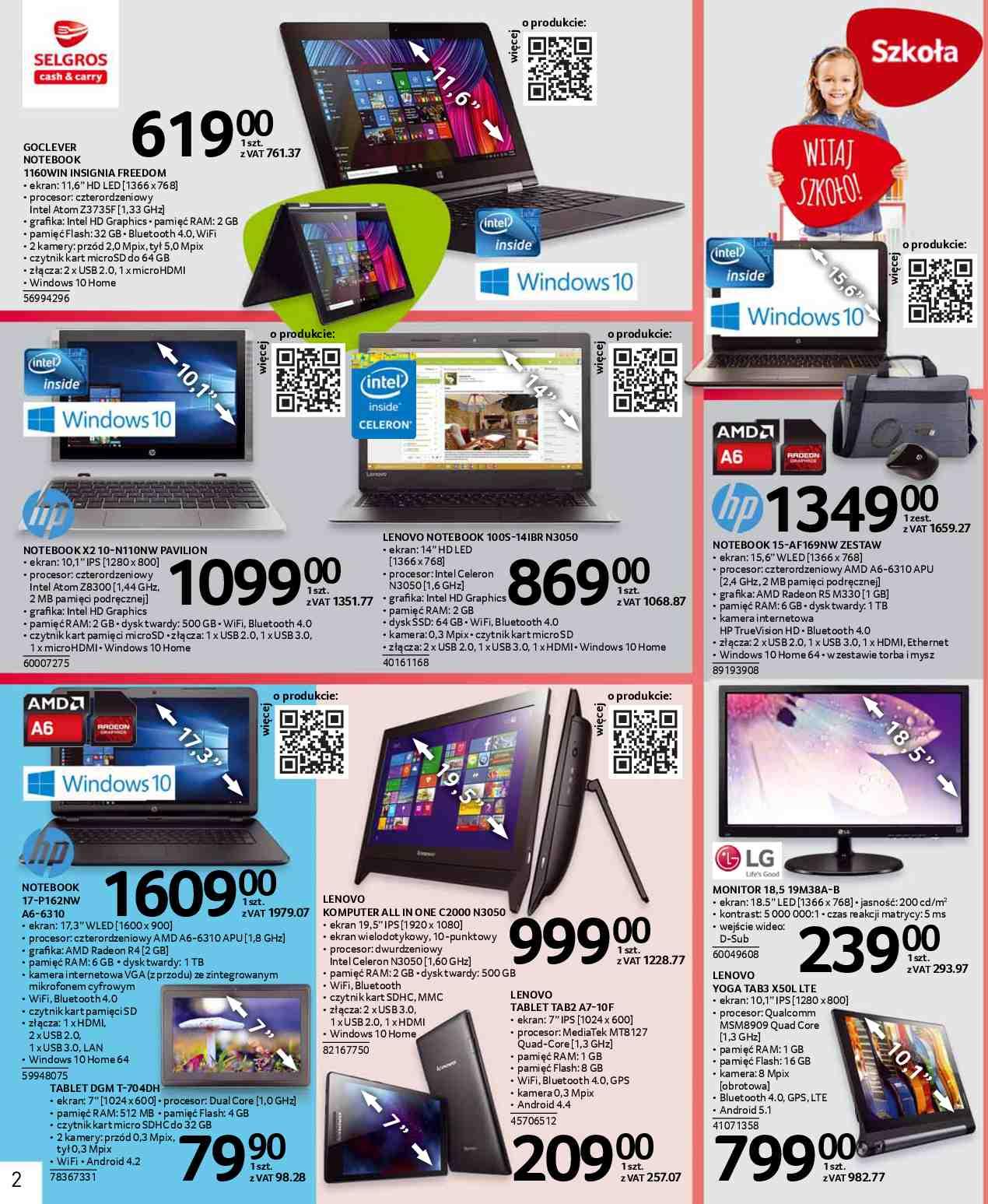 Gazetka promocyjna Selgros str. 2