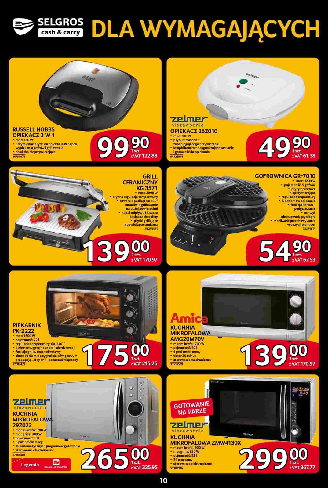 Gazetka promocyjna Selgros str. 10