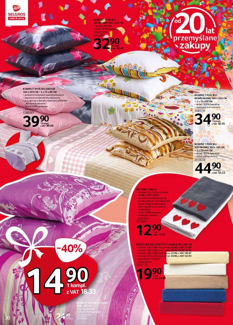 Gazetka promocyjna Selgros str. 20