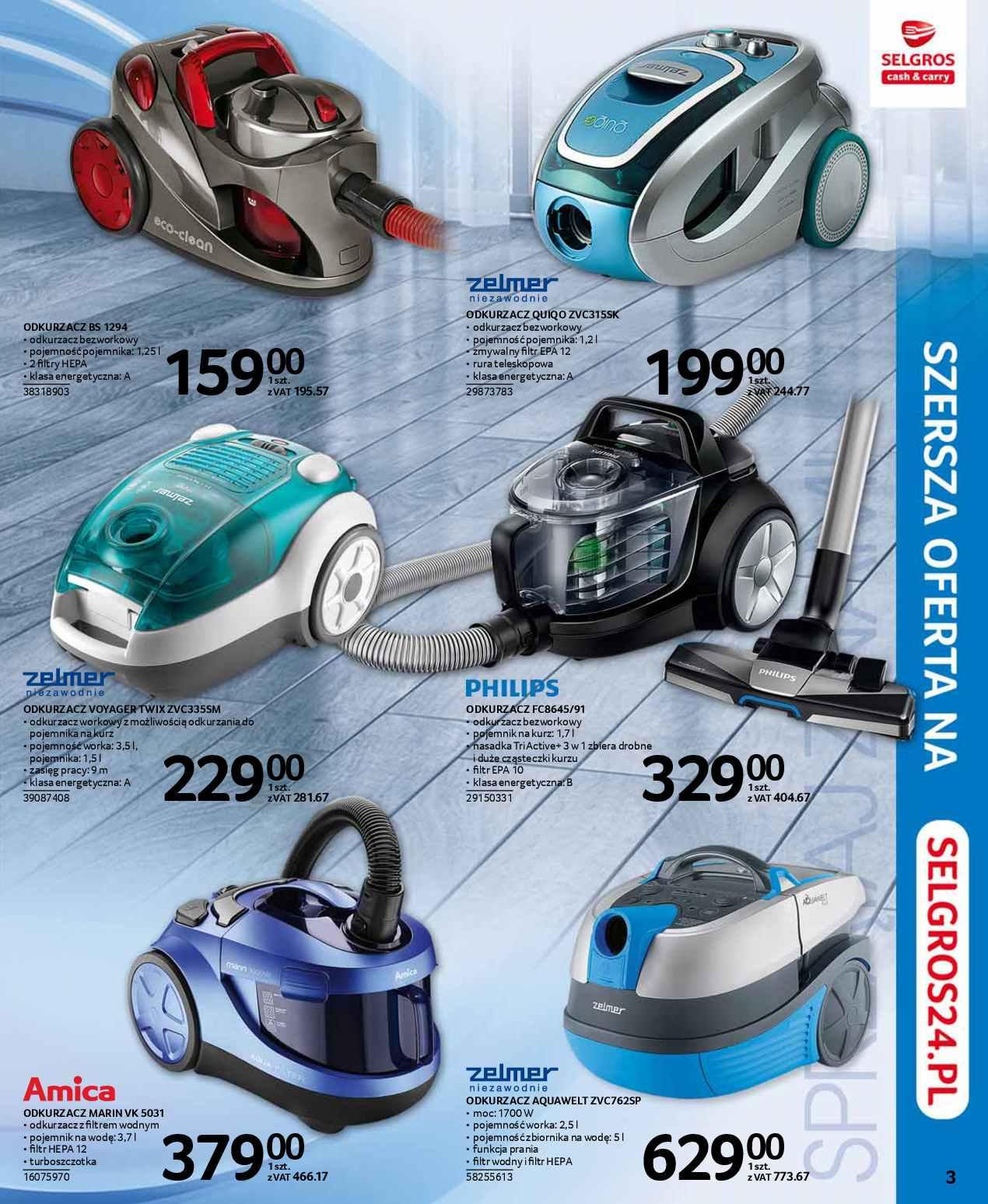 Gazetka promocyjna Selgros str. 3