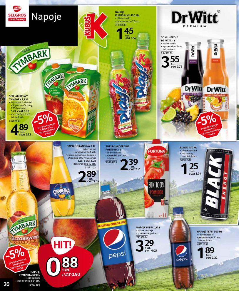 Gazetka promocyjna Selgros str. 20