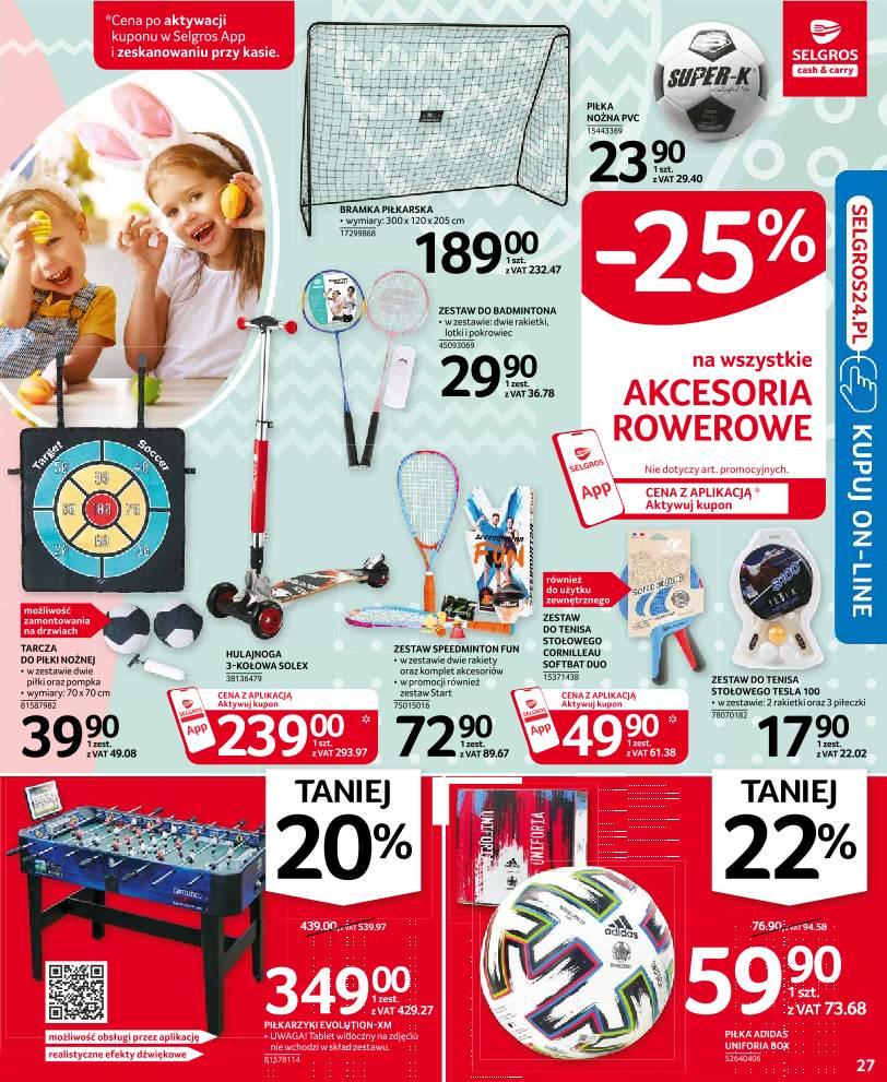Gazetka promocyjna Selgros str. 27