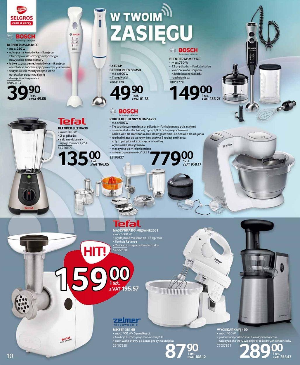 Gazetka promocyjna Selgros str. 10
