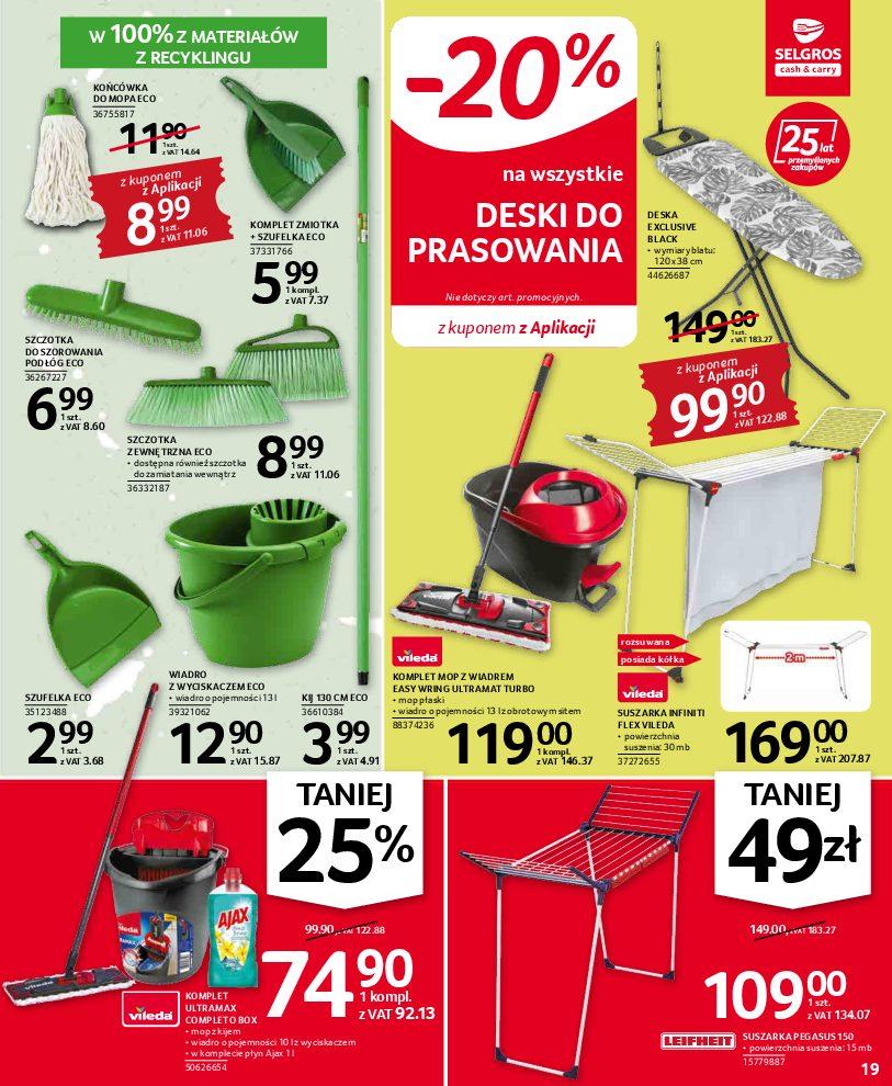 Gazetka promocyjna Selgros str. 19