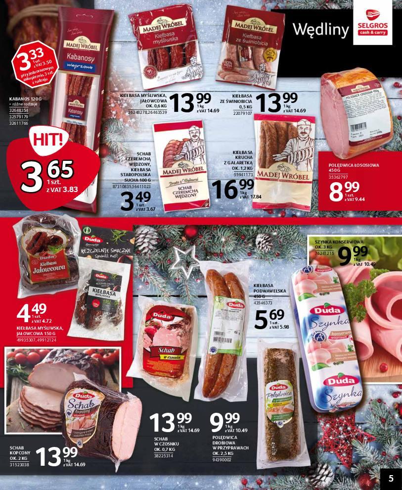 Gazetka promocyjna Selgros str. 5