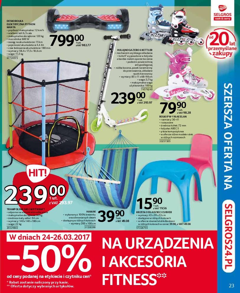 Gazetka promocyjna Selgros str. 23