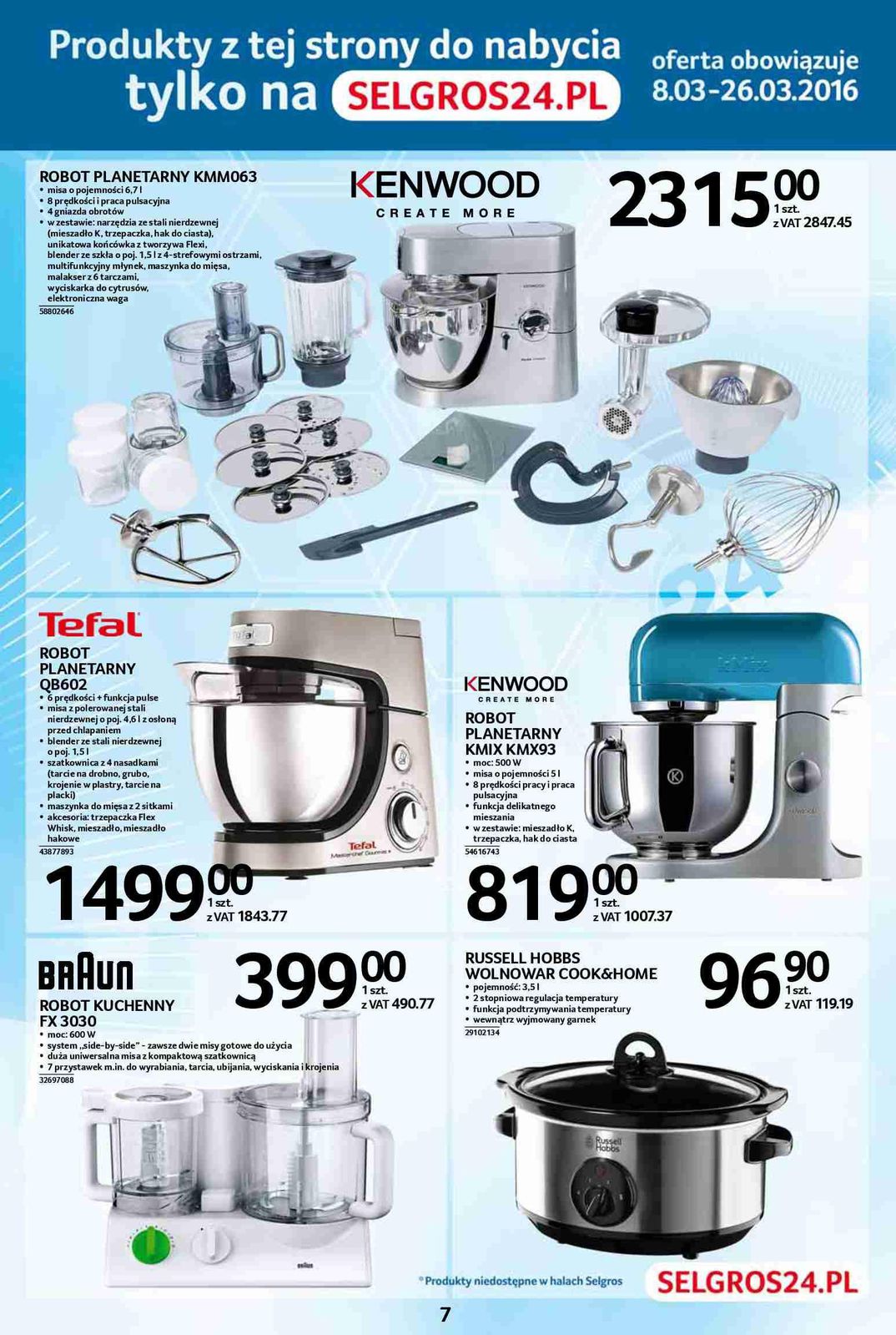 Gazetka promocyjna Selgros str. 7