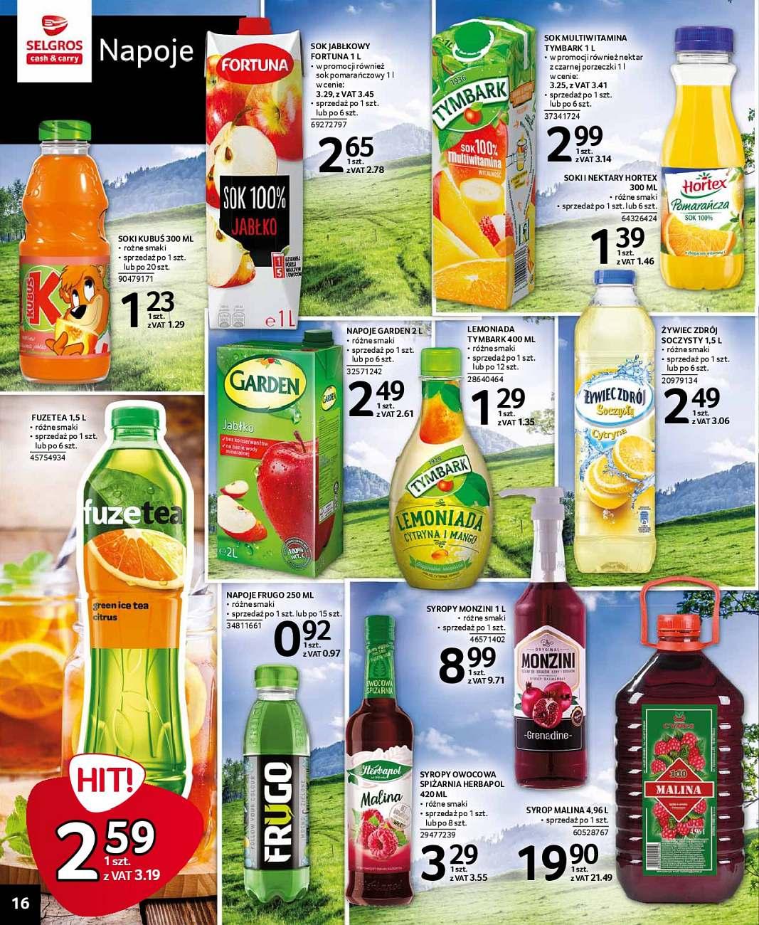 Gazetka promocyjna Selgros str. 16