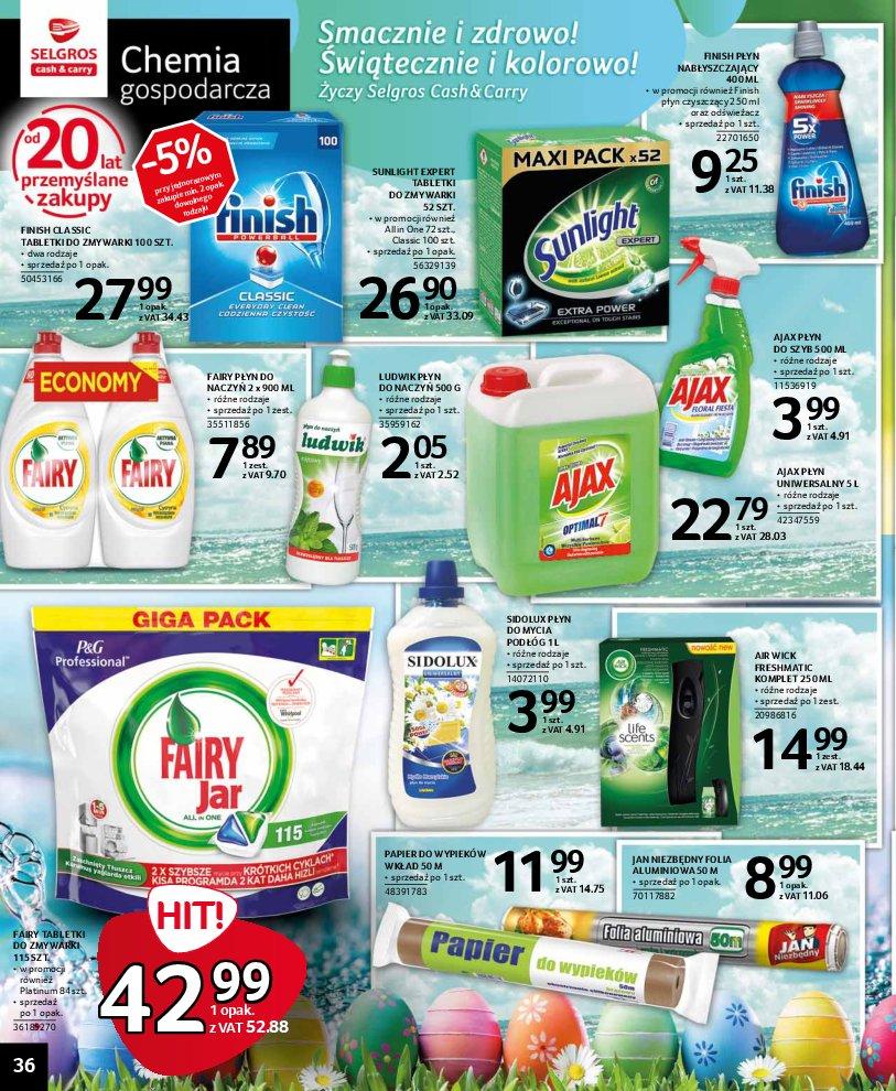 Gazetka promocyjna Selgros str. 36